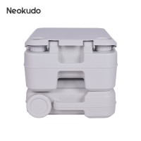 Luxury plastic 10L 20L camping portable camping toilet for boating and RV