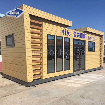 Luxury decoration modular toliet public toliet mobile toilet