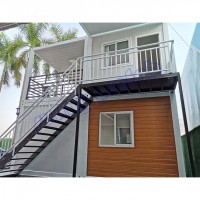 mini office home luxury modular flat pack prefab container house