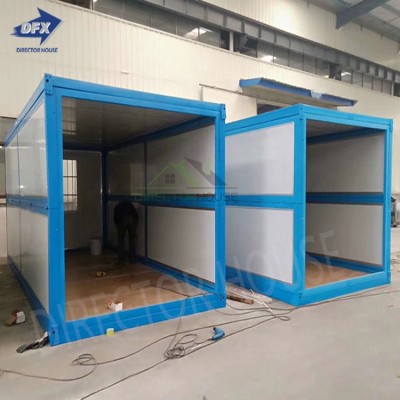 Low cost hot sale Foldable prefab container house luxury house steel prefabricated container  house made in china