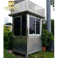 Outdoor Steady Stainless Steel Security Guard House Design